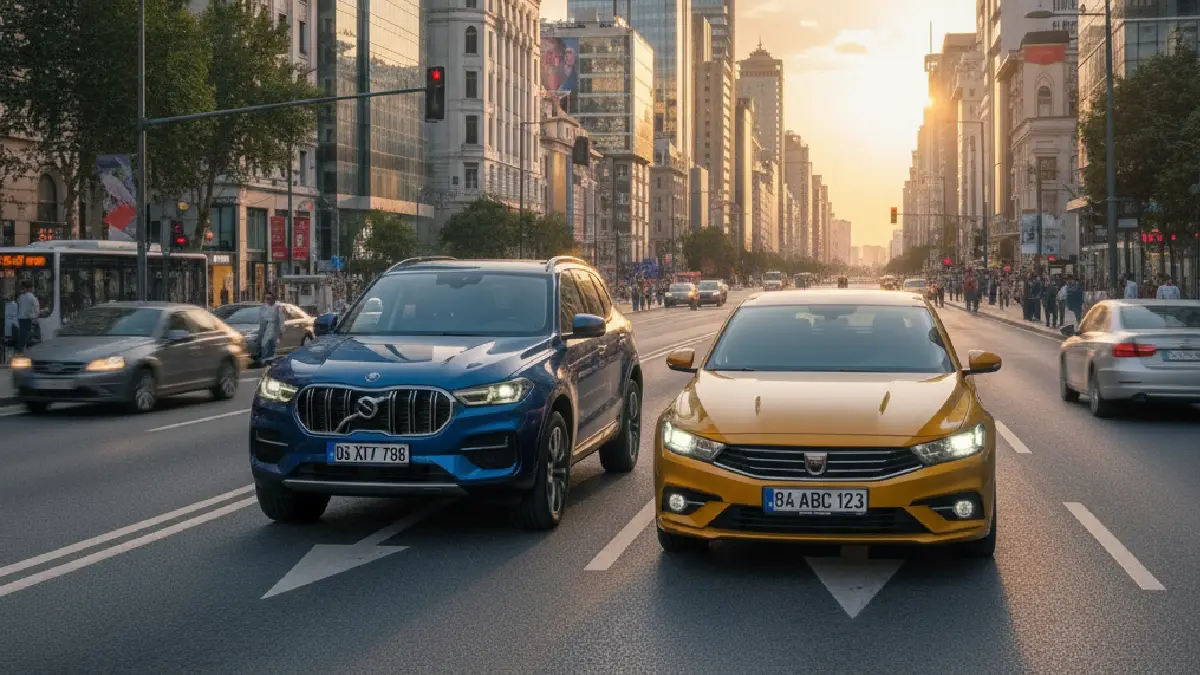 suv ve sedan karşılaştırması