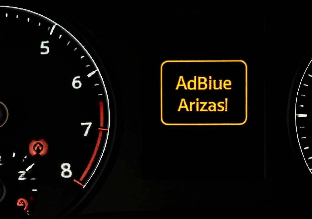 adblue arıza işaret neden yanar?