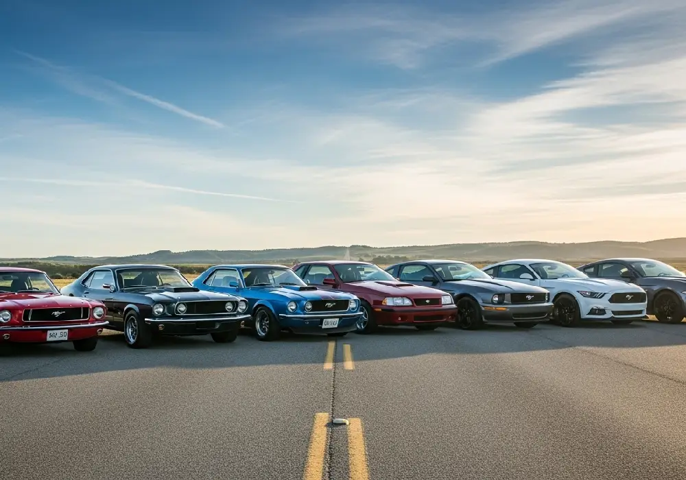 ford mustang modelleri