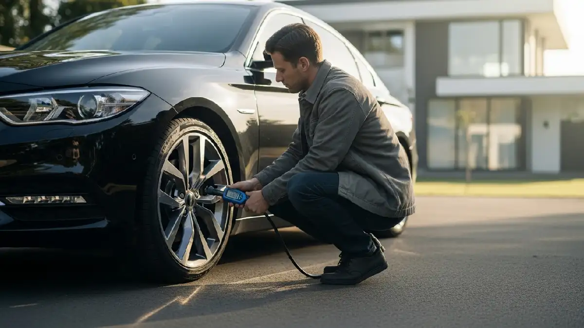 lastik hava basıncı ölçme