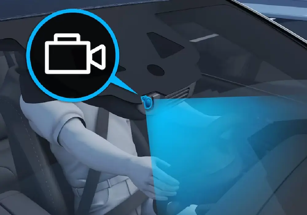 mercedes cla araç içi kamerası