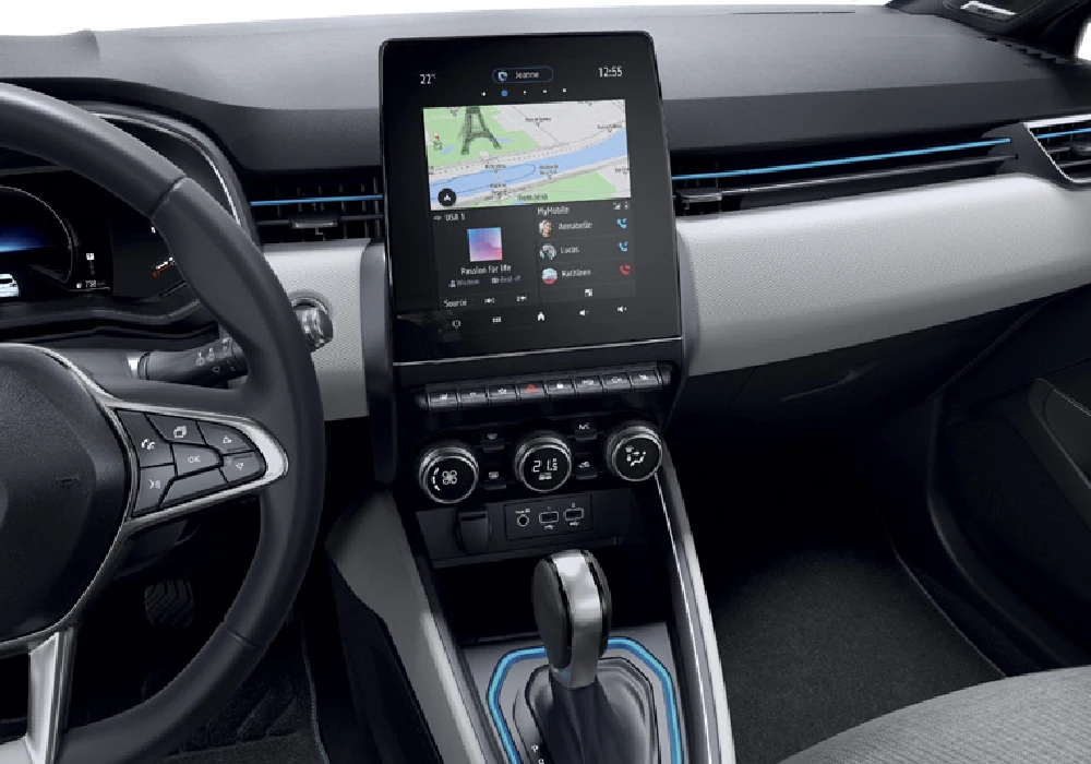 renault clio e-tech full hybrid navigasyon