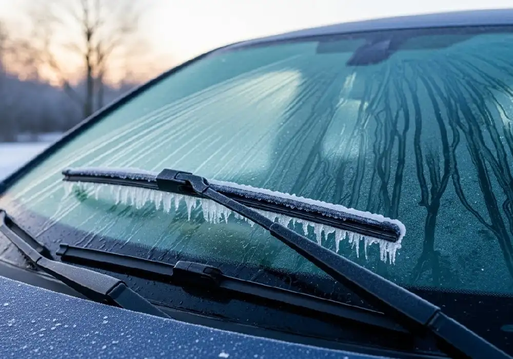 silecek suyu donarsa ne olur?