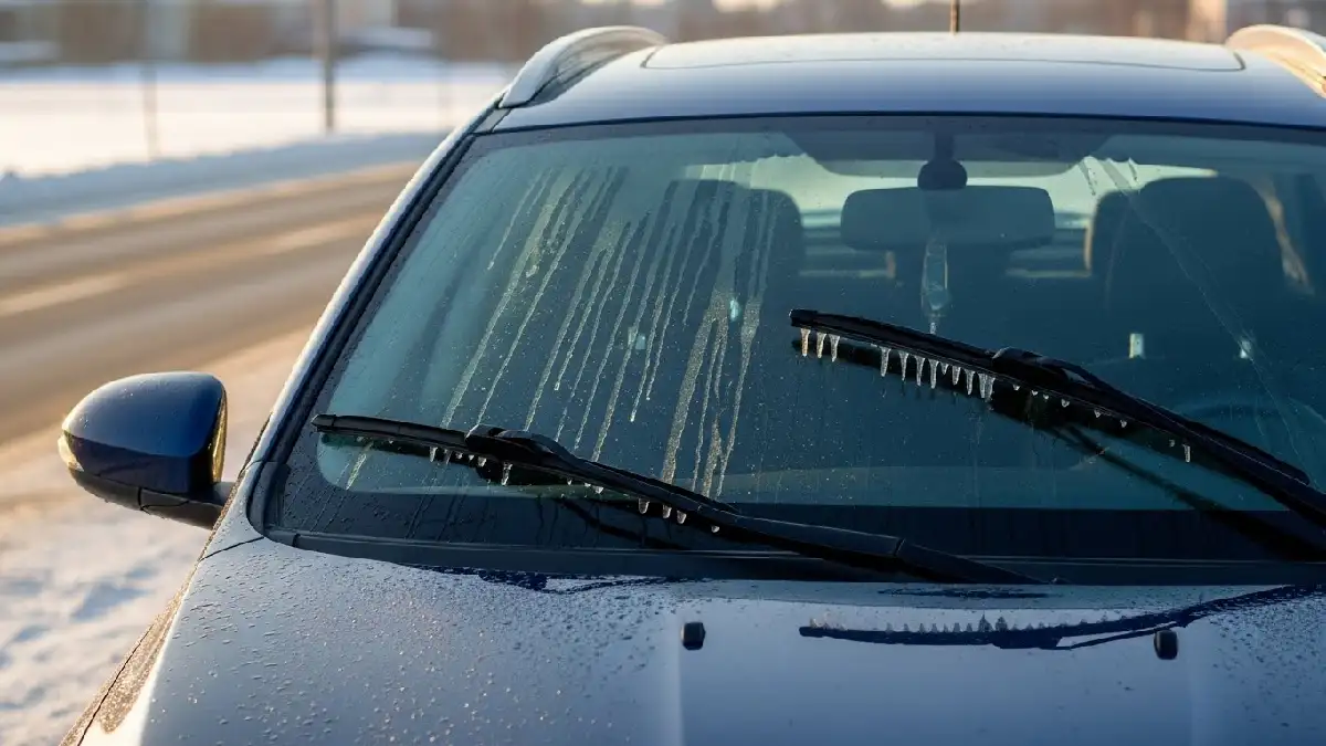 donmuş silecek suyu