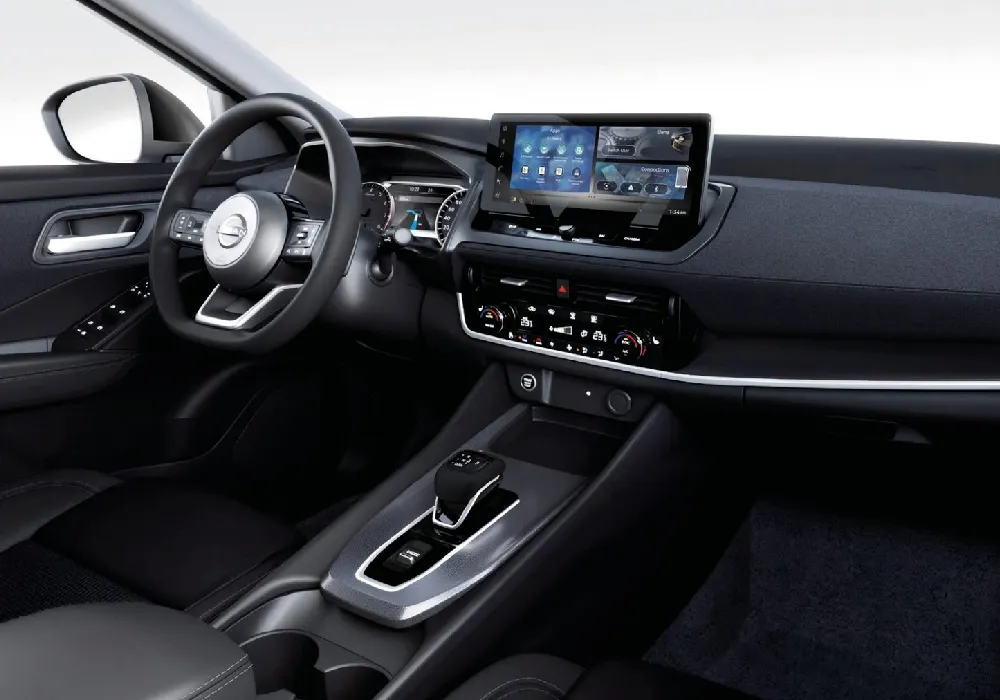 Nissan qashqai iç tasarım konsol